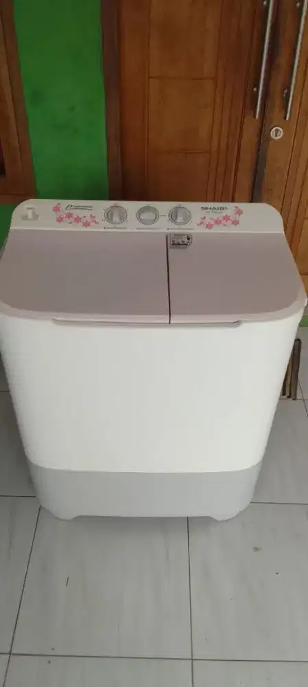 Jual mesin cuci merk sharp kpsitas 8,5kg fungsi normal