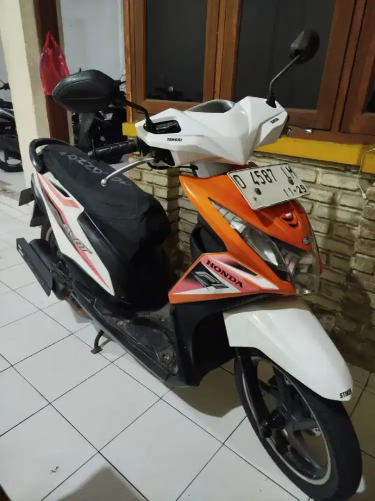 honda beat tahun 2014 pajak isi panjang mesin bagus
