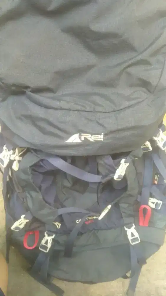Tas Gunung Carrier Arei Cartenz 70L - Bisa Nego