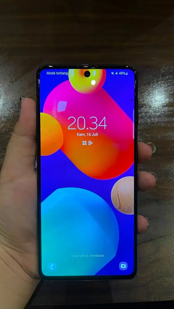 FOR SALE SAMSUNG M62 8/256 EX PEMAKAIAN PRIBADI  KONDISI LECET HALUS P