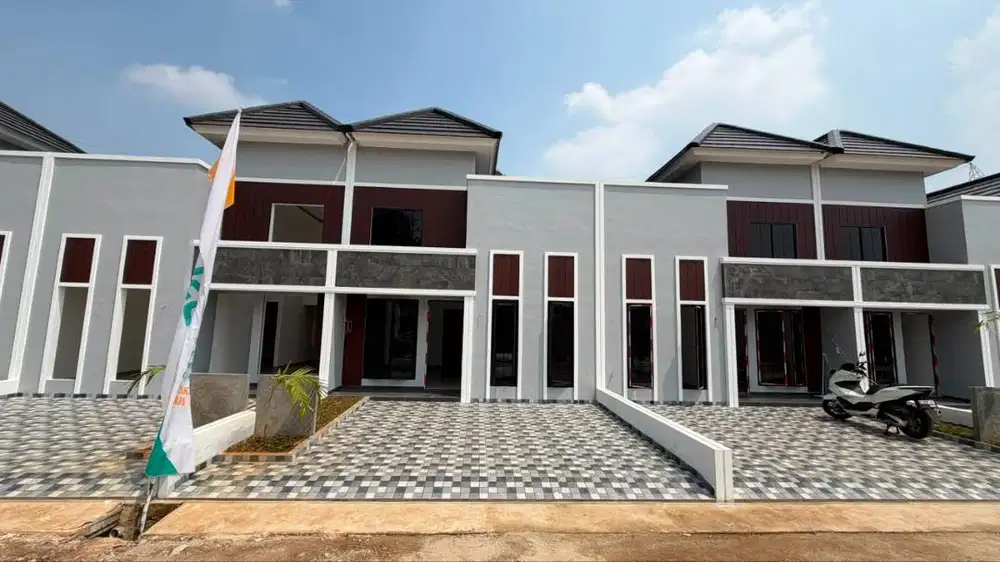 Rumah Siap Huni High Ceilling Rawakalong