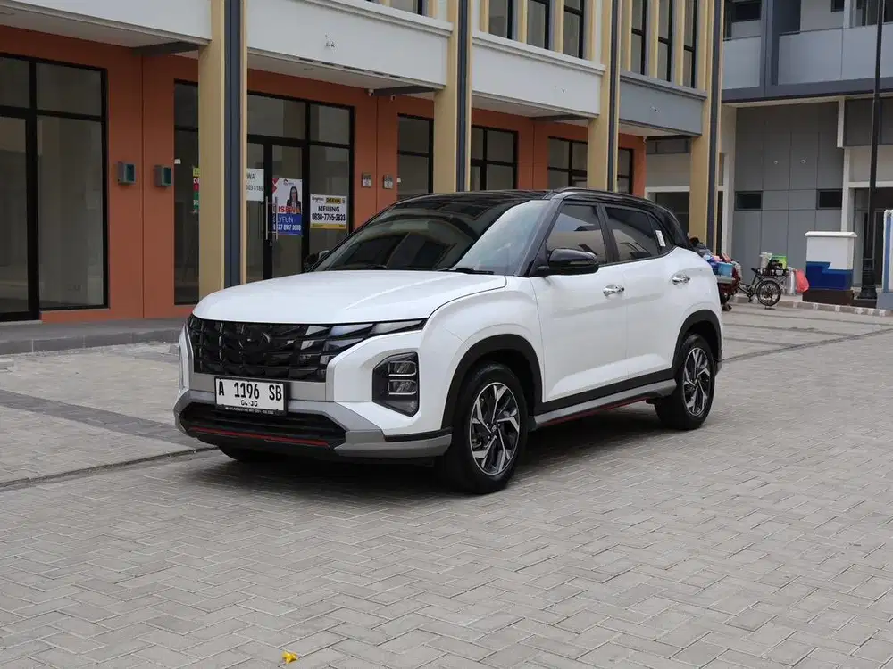 Hyundai creta prime ivt matic 2024 twotone / km low /pajak pnjng
