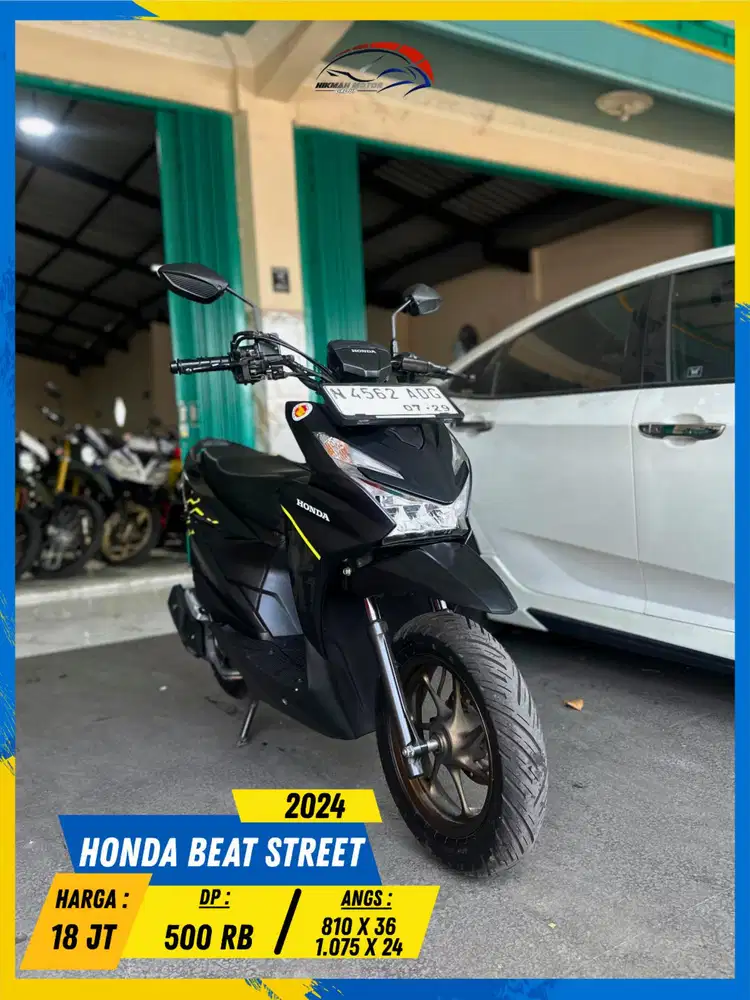 HONDA BEAT STREET 2024 BEKAS RASA BARU BOSS HIKMAH MOTOR KEPUH MALANG