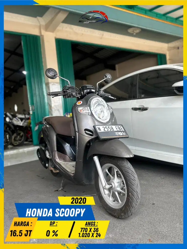 HONDA SCOOPY 2020 NDANG PANTAU BOLOH HIKMAH MOTOR KEPUH MALANG