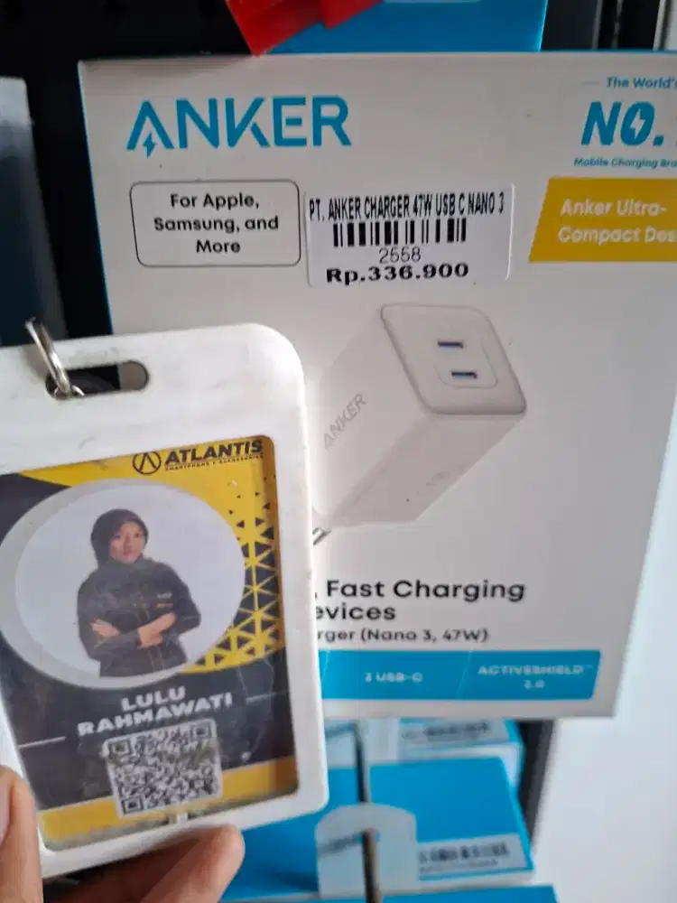 ANKER CHARGER 47W USB C NANO 3