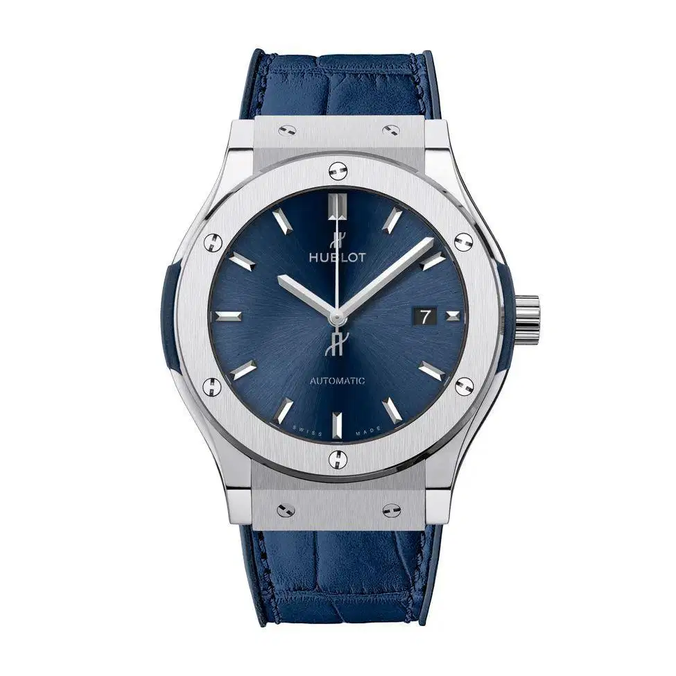 Hublot Classic Fushion Blue Dial 45 mm