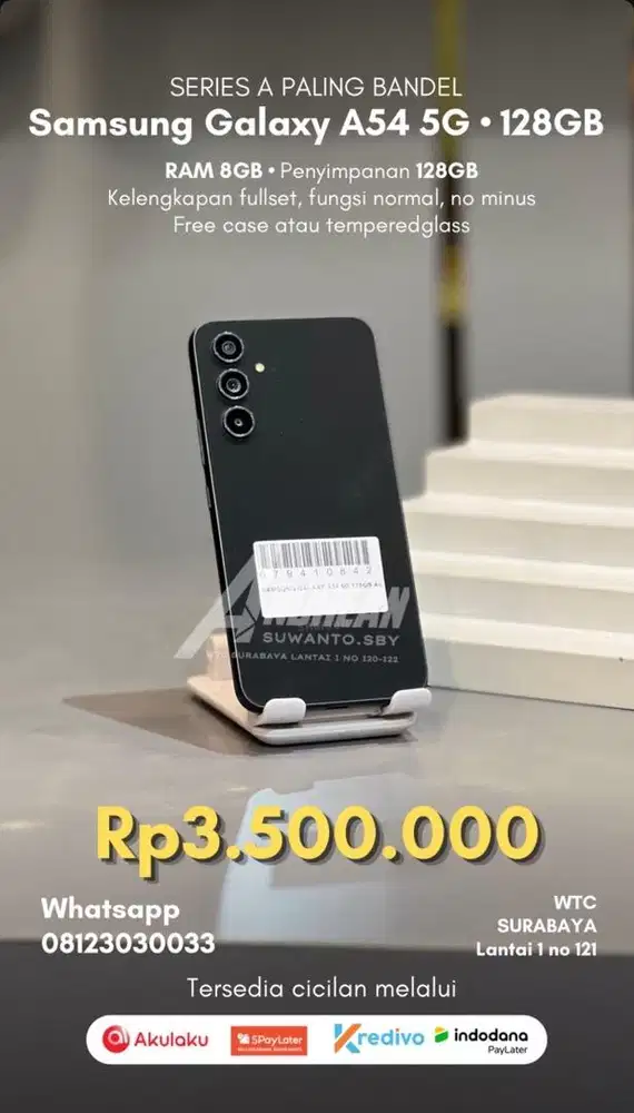 Second Samsung Galaxy A54 5G 128GB