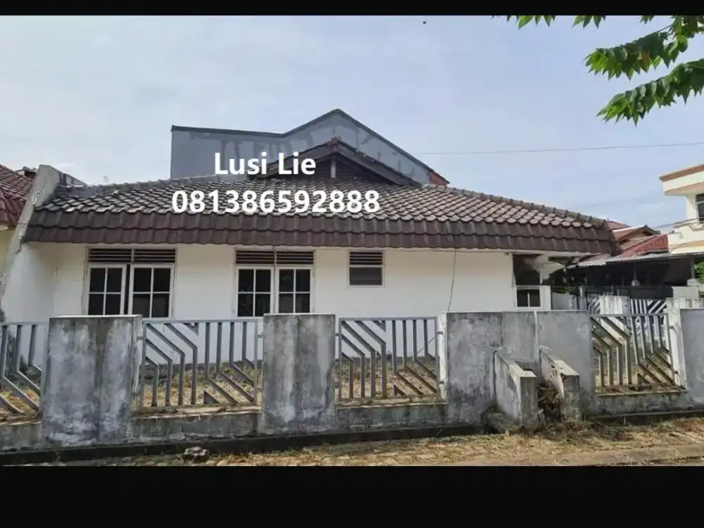 Harga njop murah, Rumah tua Citra Garden 1 luas 12x15m Hoek