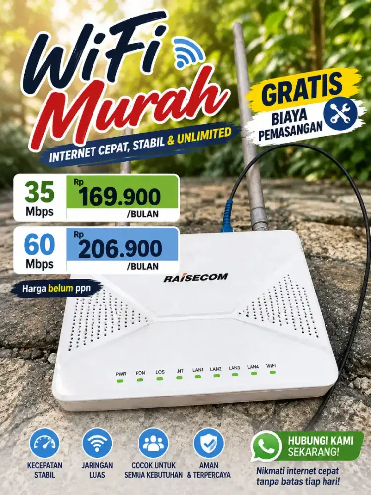 Wifi murah unlimited