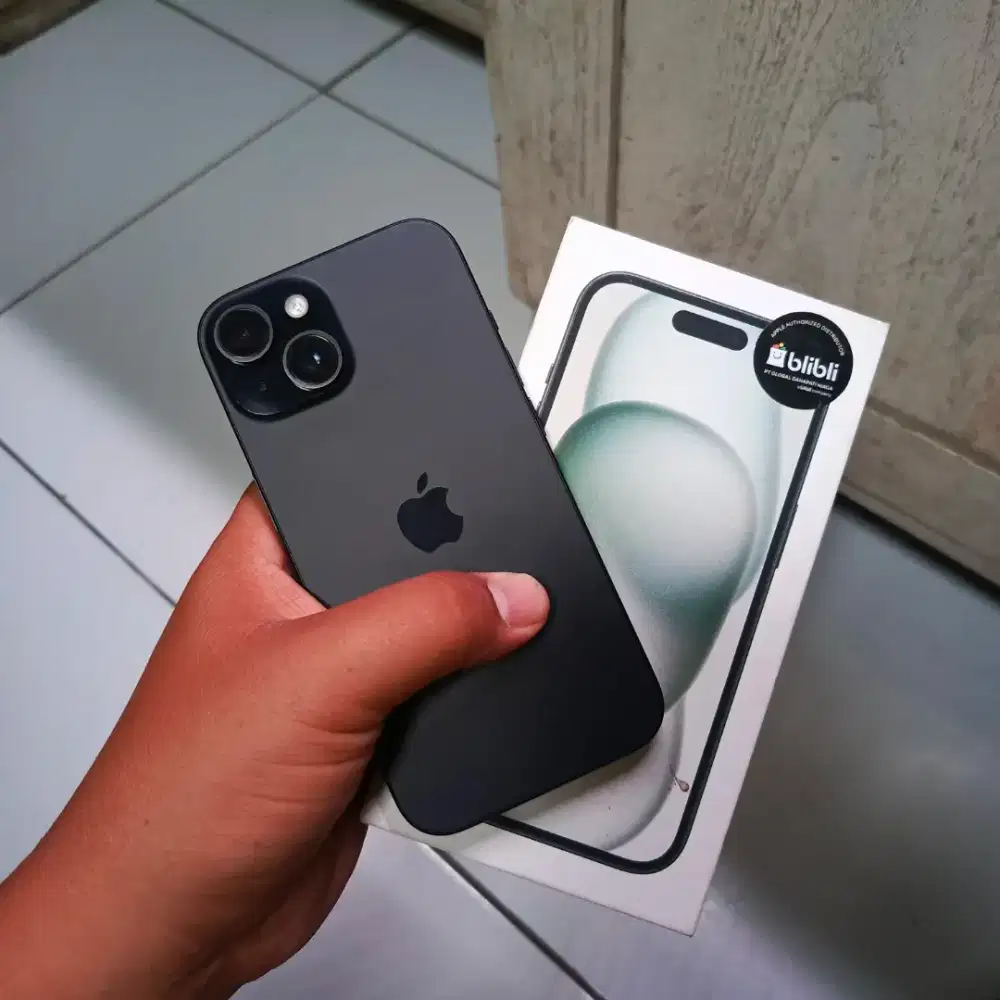 IPHONE 15 BASIC MULUS ORI IBOX FUTSAL LENGKAP