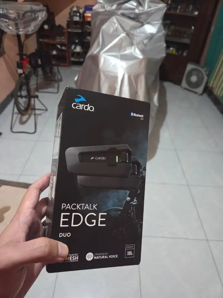Jual Intercom Cardo Packtalk Edge (Single + Box)