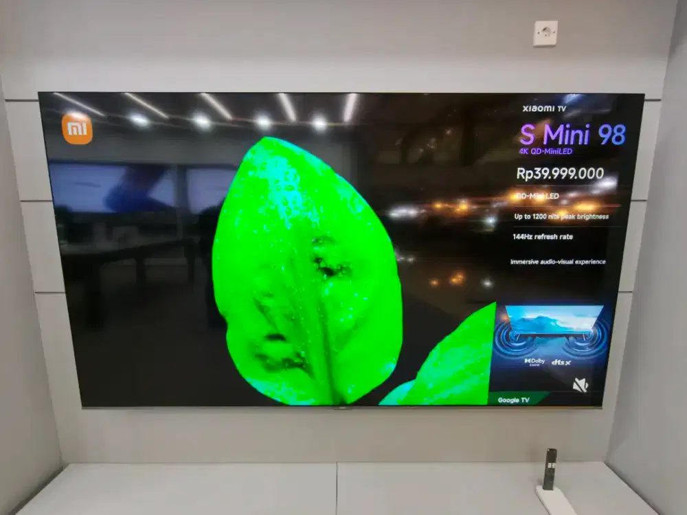 Xiaomi TV S Mini 98 Inch 4K QD-MiniLED 144Hz - Super Mulus!