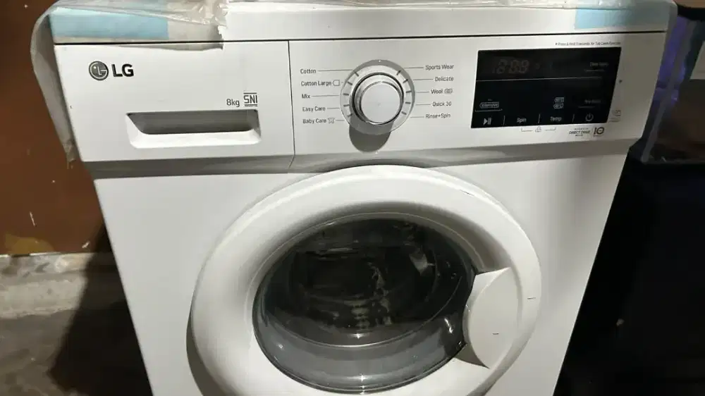 Mesin cuci LG kondisi normal