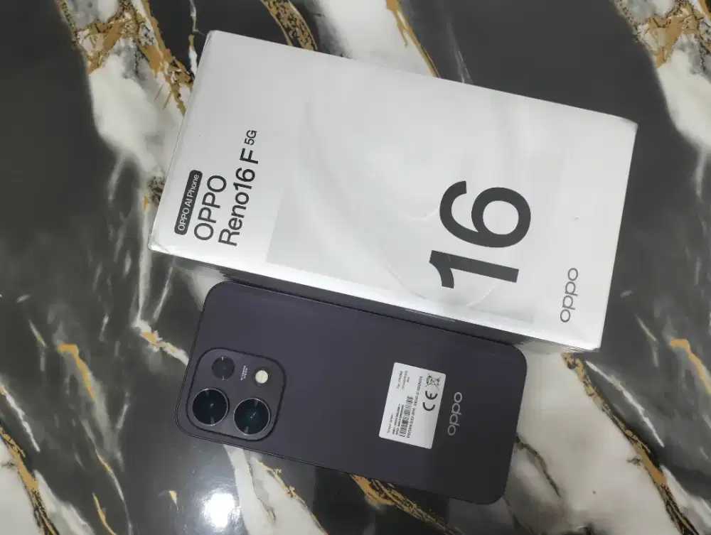 Oppo Reno 16F 5G 8/256 Cuman Buka Kotak (BNOB)
