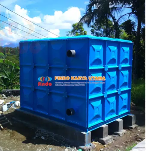 Pusat Tangki Panel Fiberglass 451 / Toren Air