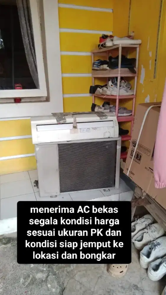Terima AC bekas