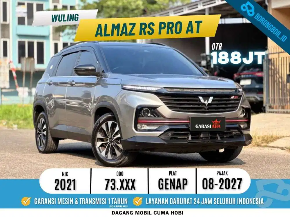 Wuling Almaz RS 2021 Bensin