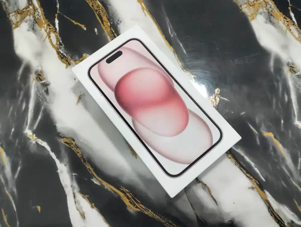 iPhone 15 Pink 128 GB Baru Garansi iBox