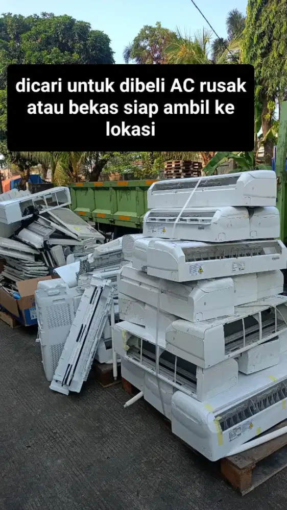 Tampung AC bekas