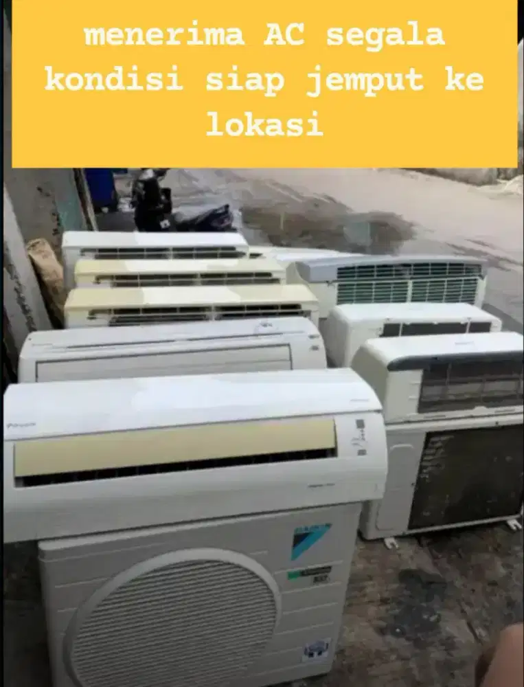 Jual beli AC bekas