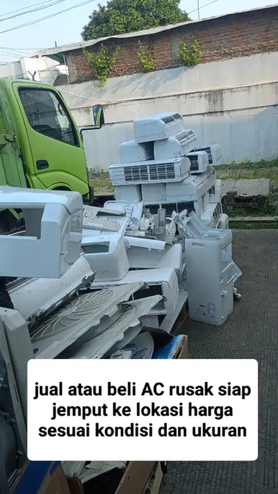 Tampung AC bekas