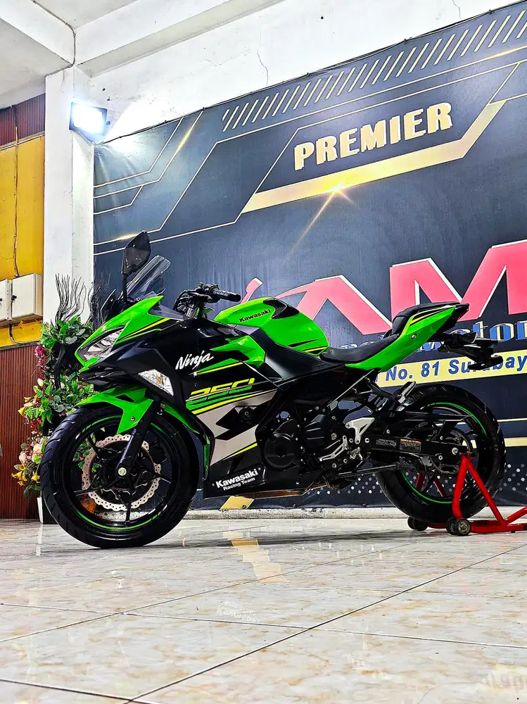 All-new Ninja 250 Hijau KRT favorit dp.5jt saja.Anugerah motor rungkut
