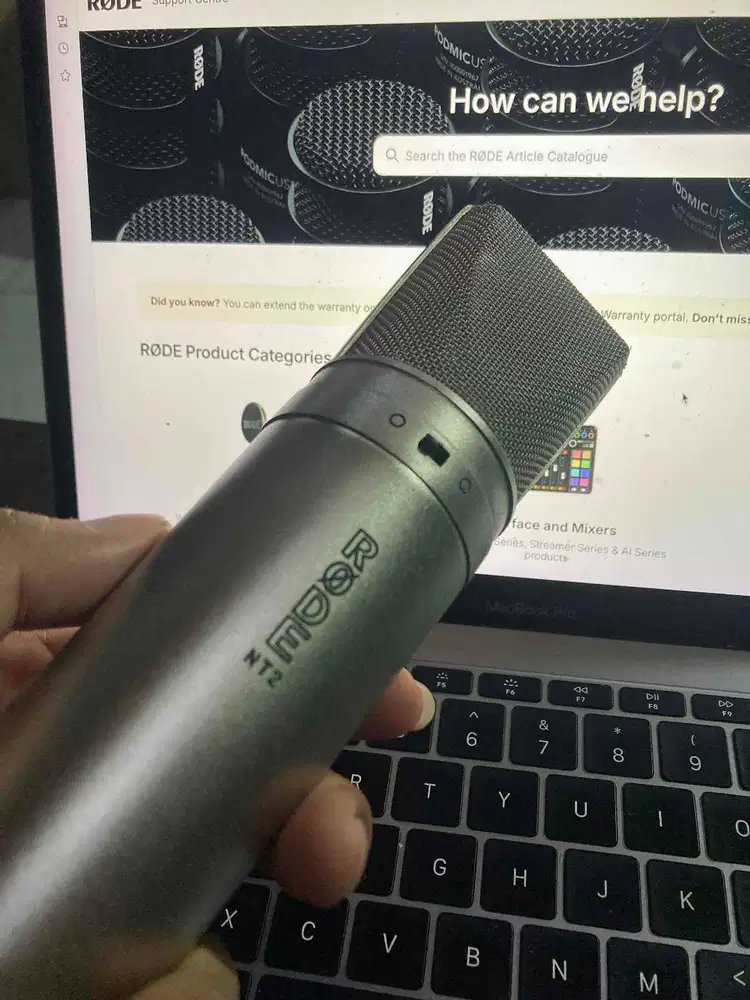 RODE NT2 CLASSIC condenser recording microphone