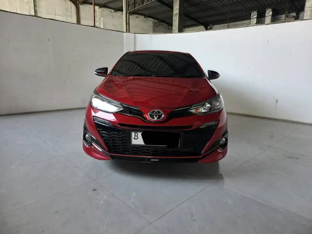 Low km 54rban Toyota Yaris S TRD AT ( Matic ) 2019 Merah Mulus Genap