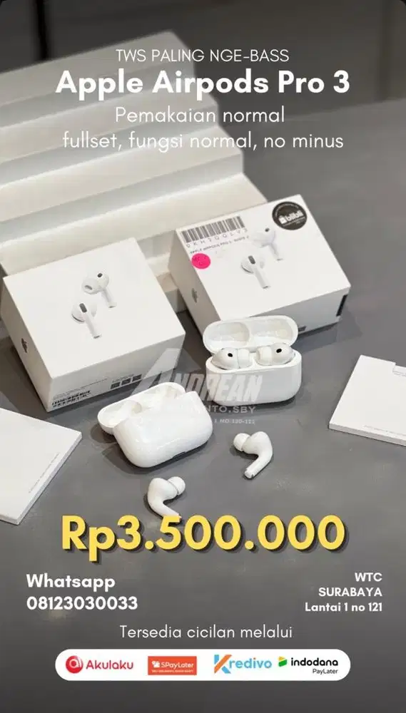 Second Airpods Pro 3