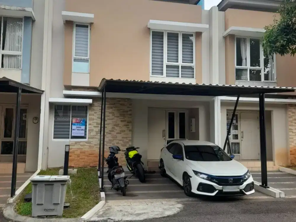 Dijual Rumah Full Furnish Siap Huni Cluster Thomson Gading Serpong