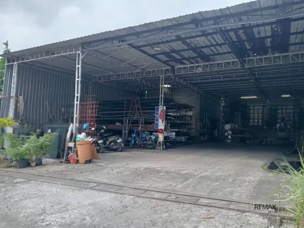 Gudang & Kantor Strategis Disewakan di Jalan Cargo Utama, Denpasar