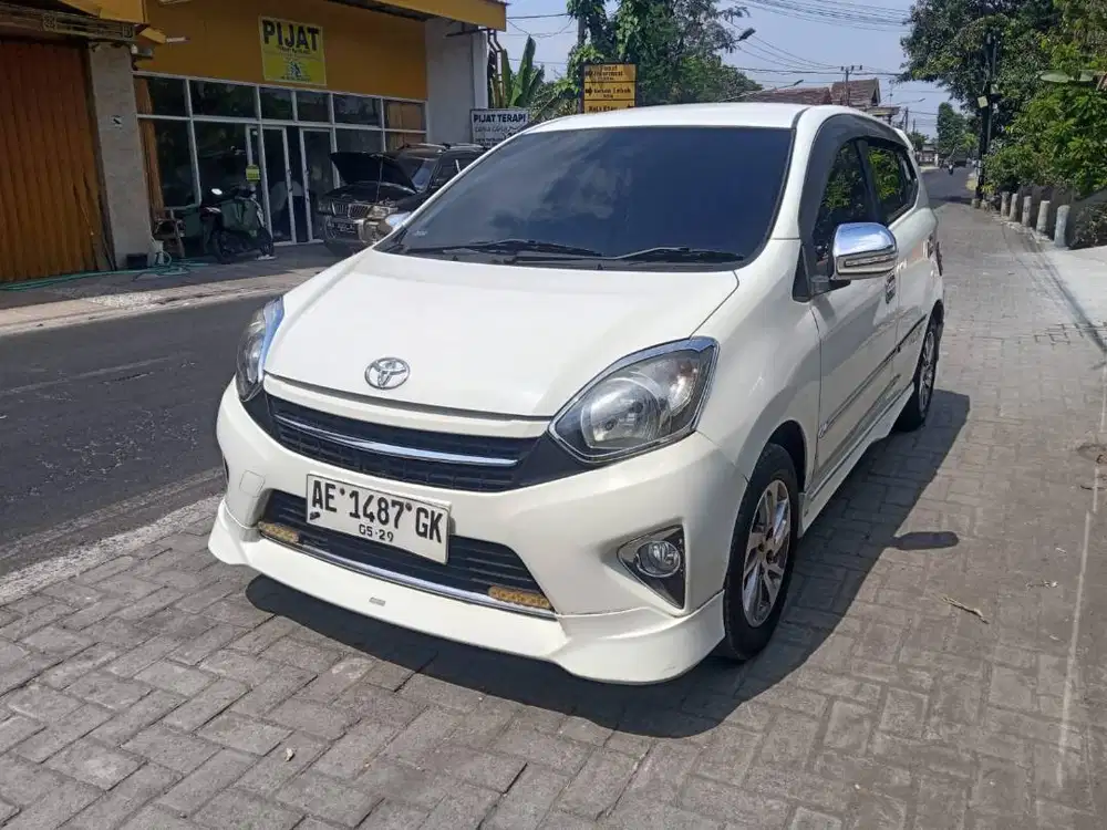 Toyota Agya 1.0 TRD Sportivo 2014 h is bisa tukar tambah sekoto badas