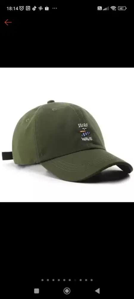 topi pria wanita