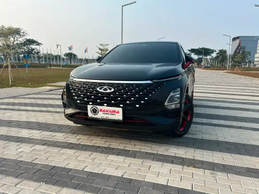 [LOW KM] Chery Omoda 5 RZ Luxury AT 2023 Black Platinum (SUNROOF)