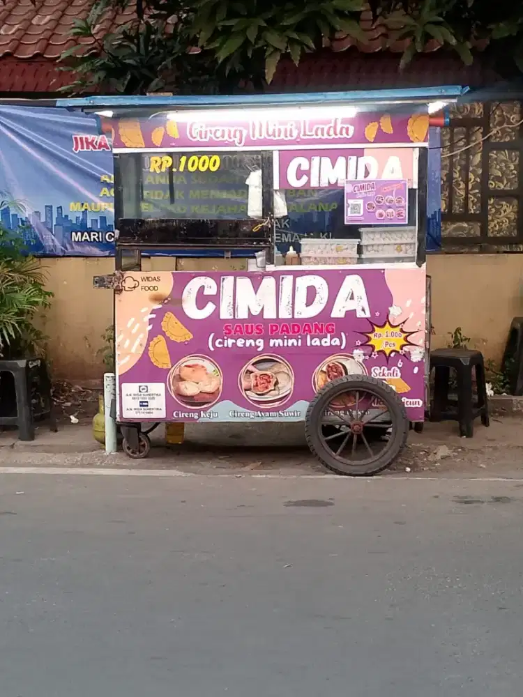 DIJUAL GEROBak JUALAN – KOKOH & SIAP PAKAI!
