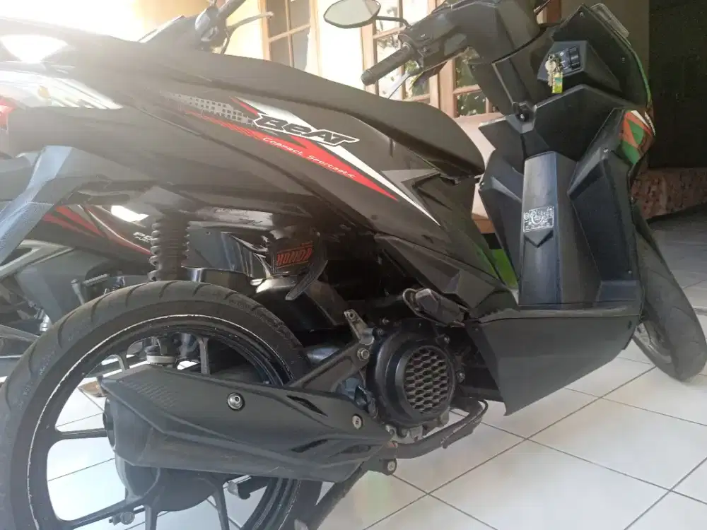 Beat fi hitam glossy CBS eco