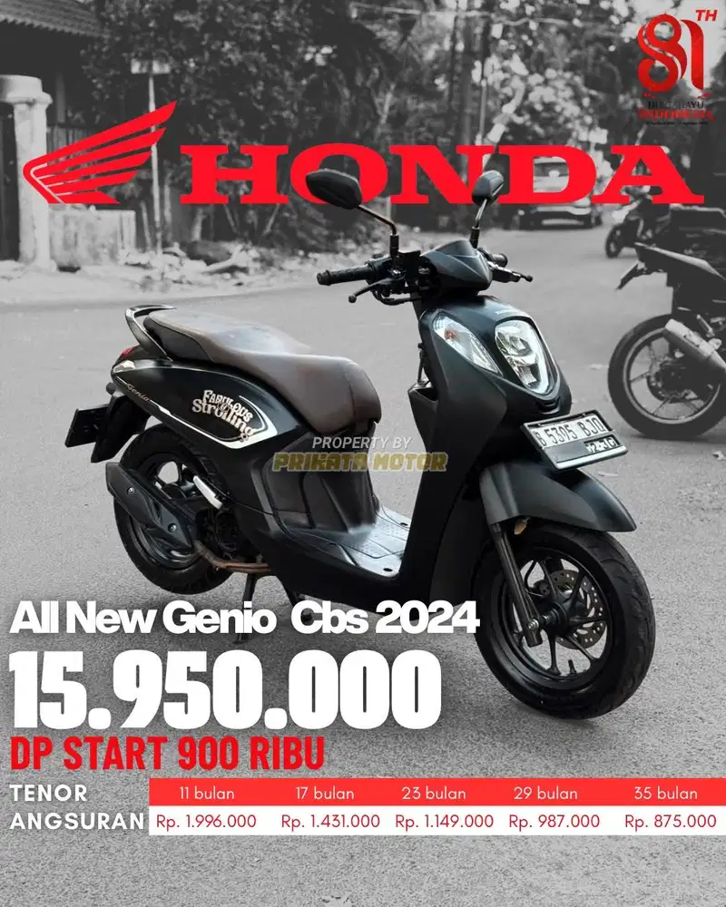 HONDA ALL NEW GENIO 2024