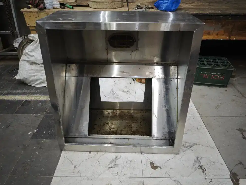 Hood stainless cerobong asap dapur kitchen