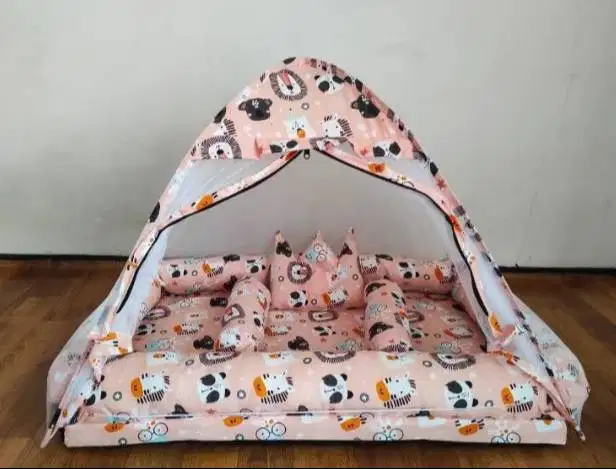 Kasur Bayi Kelambu Portable Lengkap Bantal Guling Baru
