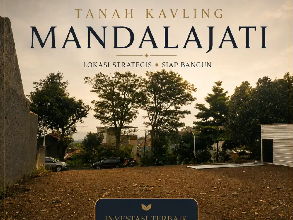 Tanah Kavling Mandalajati | SHM & Siap Bangun Hanya 900Jt