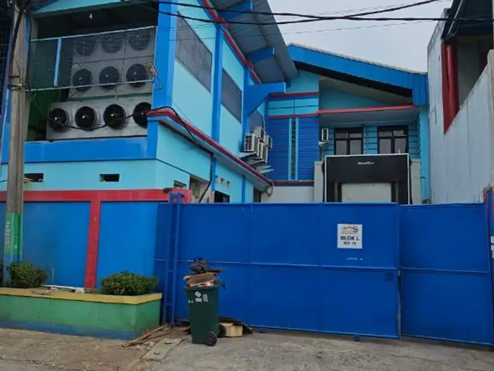 Gudang Luas Rapi Siap Pakai Ada Office Ddangan Kosambi Permai Kab. Tangerang