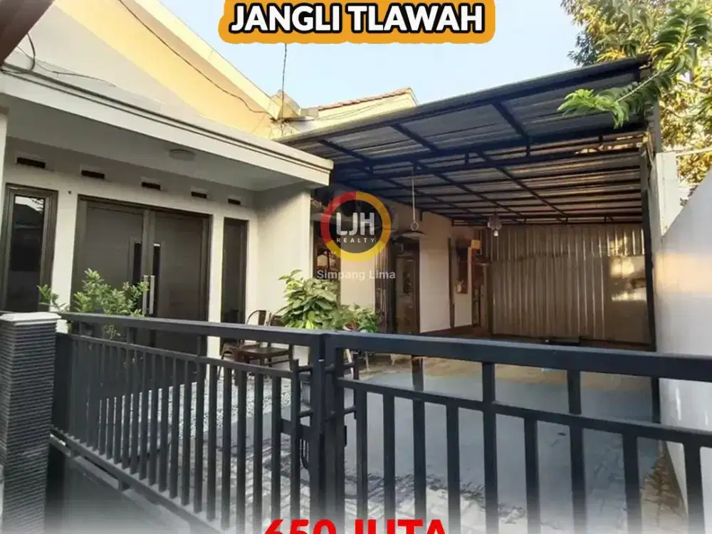 Dijual Rumah Lingkungan Nyaman Halaman Luas