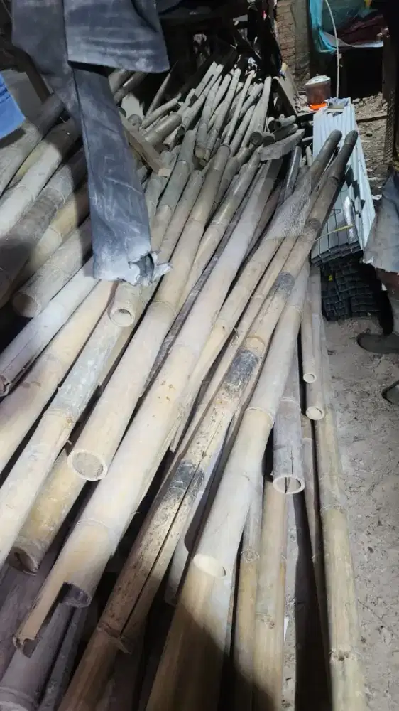 DIJUAL BAMBU BEKAS – MASIH LAYAK PAKAI
