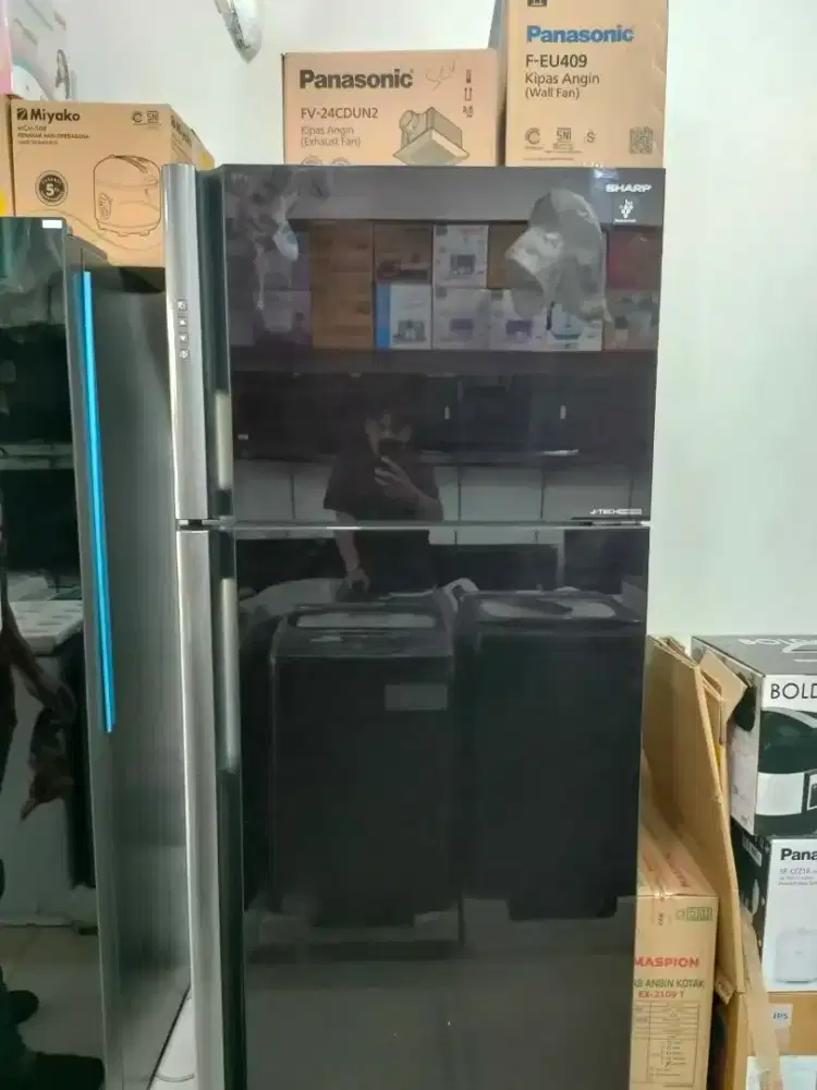 KULKAS SHARP INVERTER 2 PINTU