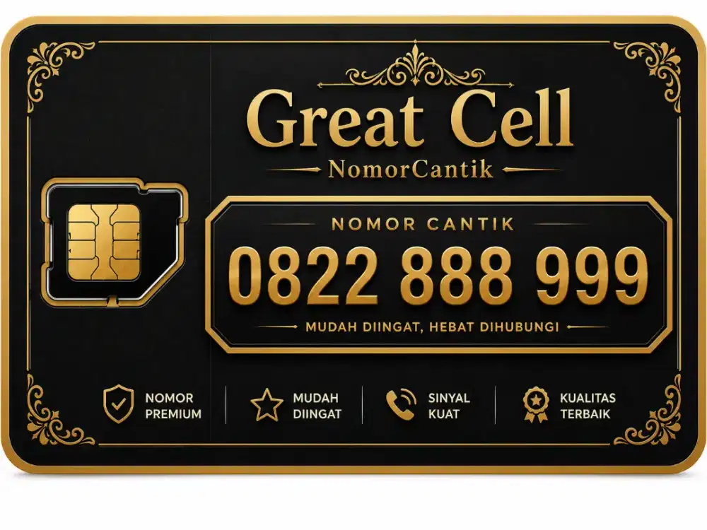 Nomor cantik 10digit simpati