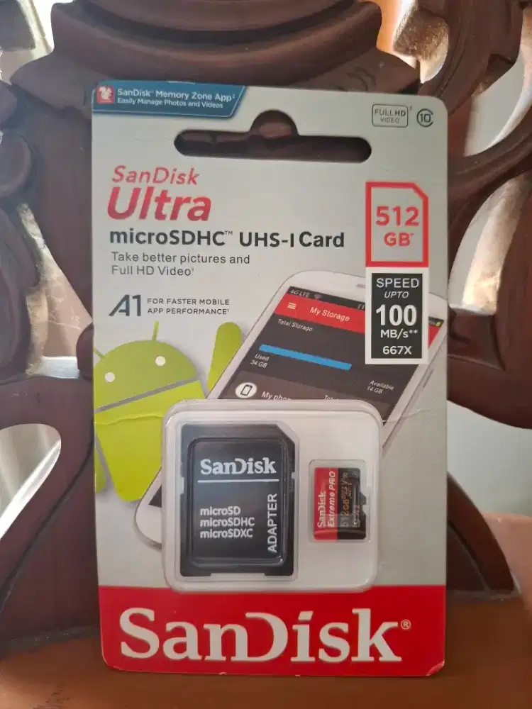MicroSD Sandisk Ultra 512GB