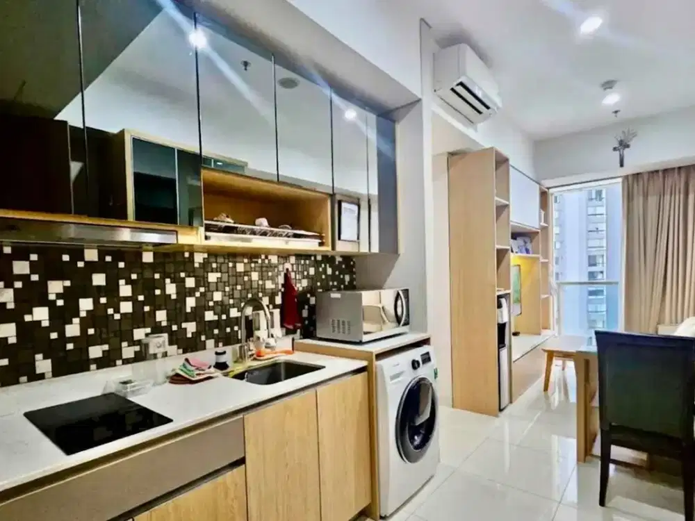 Apartemen Taman Anggrek 3 BR Furnished rapi bagus, murah
