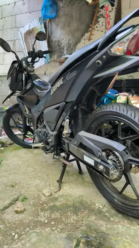satria injeksi fufi 2018 black predator plat jaksel ss lengkap