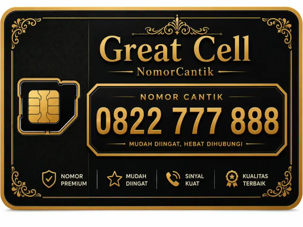 Nomor cantik 10digit simpati