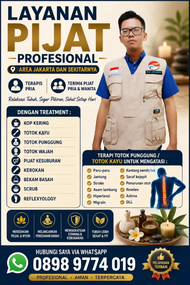 Bekam dan totok punggung